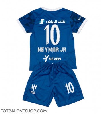 Al-Hilal Neymar Jr #10 Dětské Domácí Dres 2024-25 Krátký Rukáv (+ trenýrky)